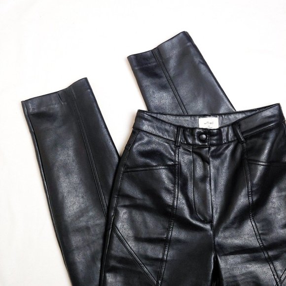 Wilfred Black Straight Leg Pants - Picture 2 of 16